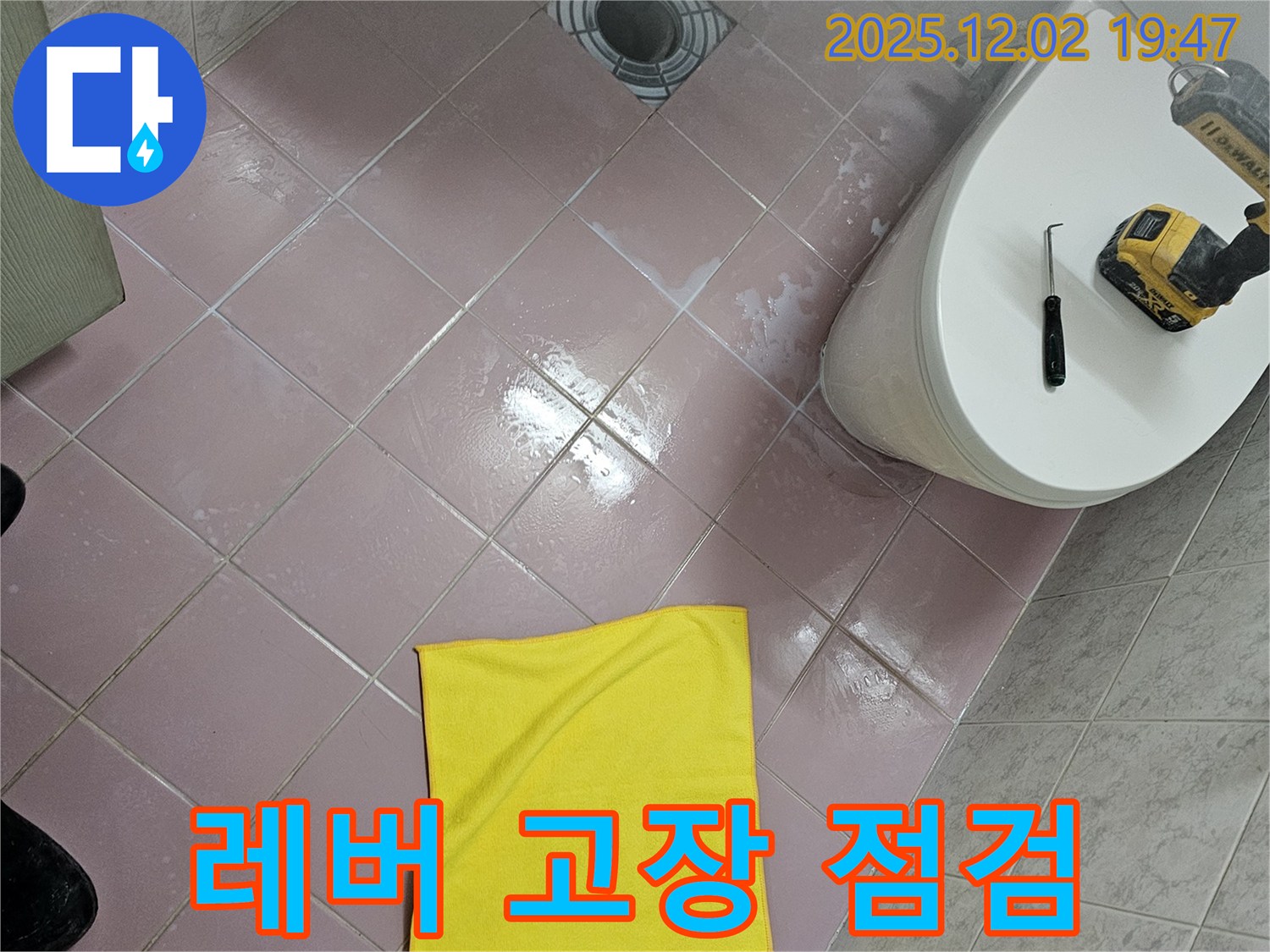 변기 레버 고장 - 누수 가능성 점검 - 전문가