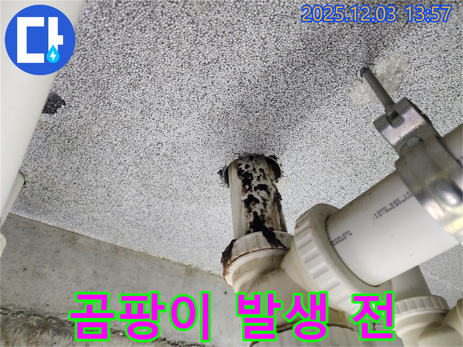 다산동 e편한세상 아파트 - 곰팡이 발생 전 누수 조치로 건강 지키기