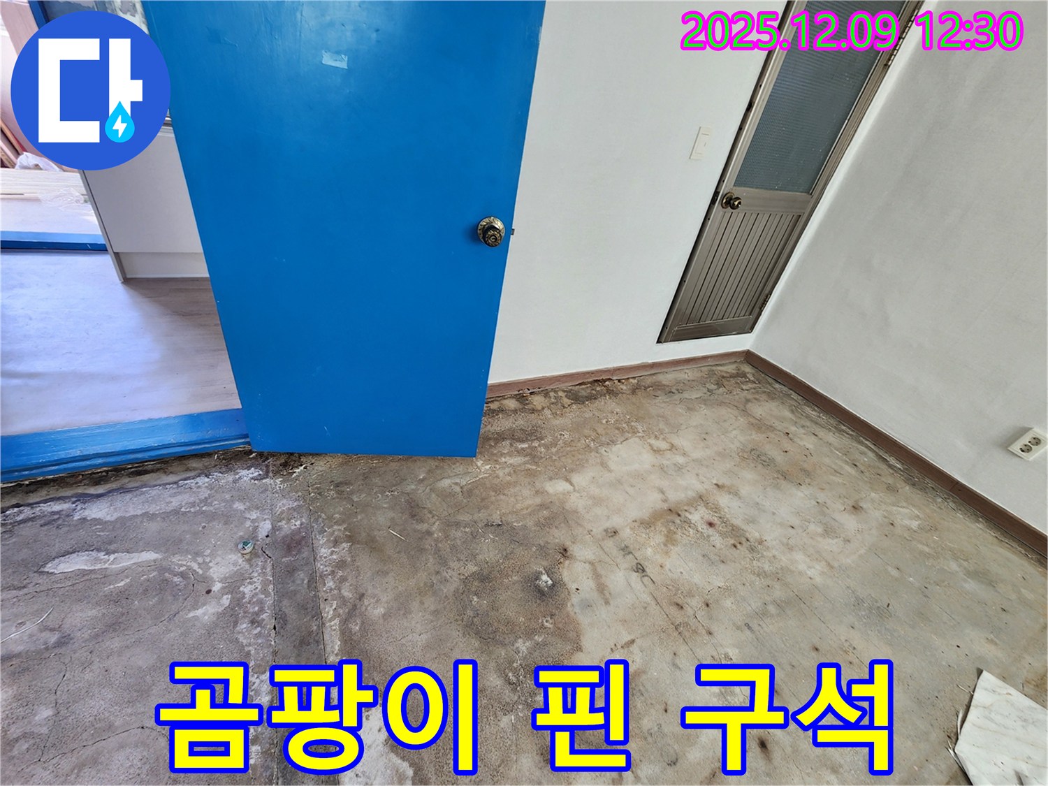 포천 영중면 곰팡이 핀 구석 누수 - 쾌적한 청소 및 냄새 제거