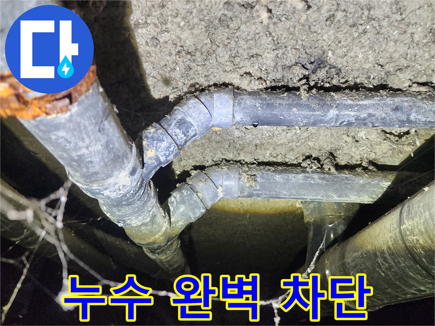 보문동 아남아파트 누수 - 지하실 천장 누수 완벽하게 차단 성공