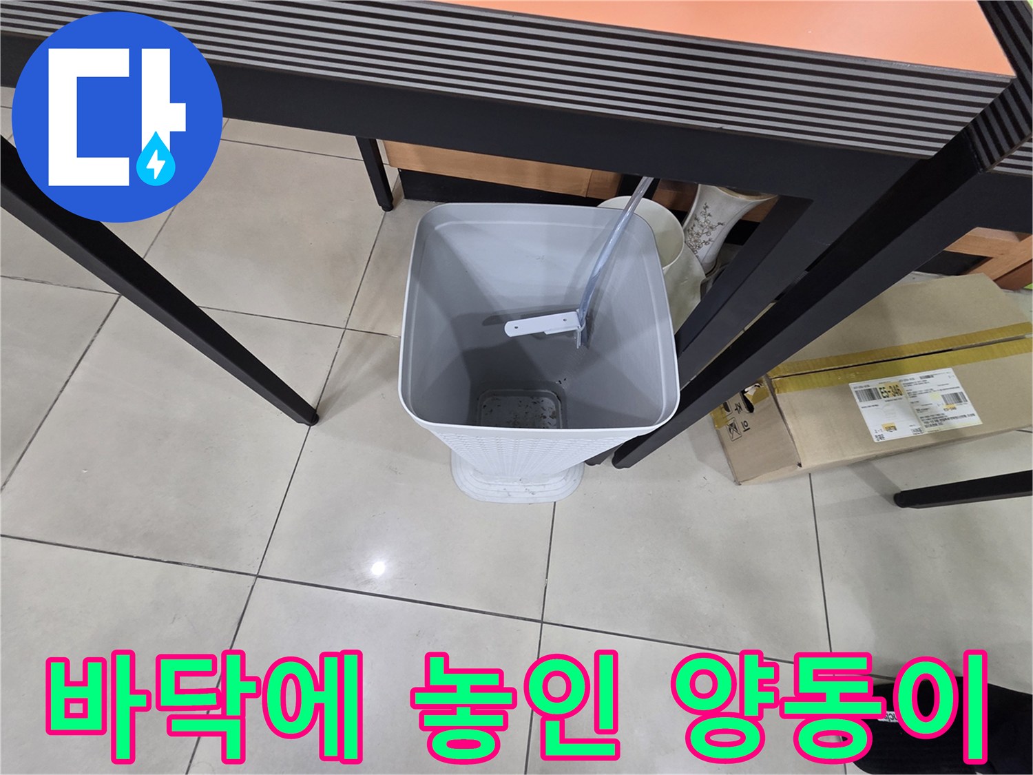 누수-탐지-작업을-위한-양동이-배치