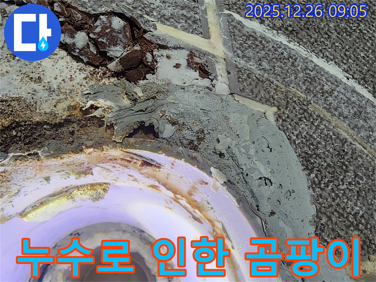 상계1동 누수 - 누수로 인한 곰팡이 발생