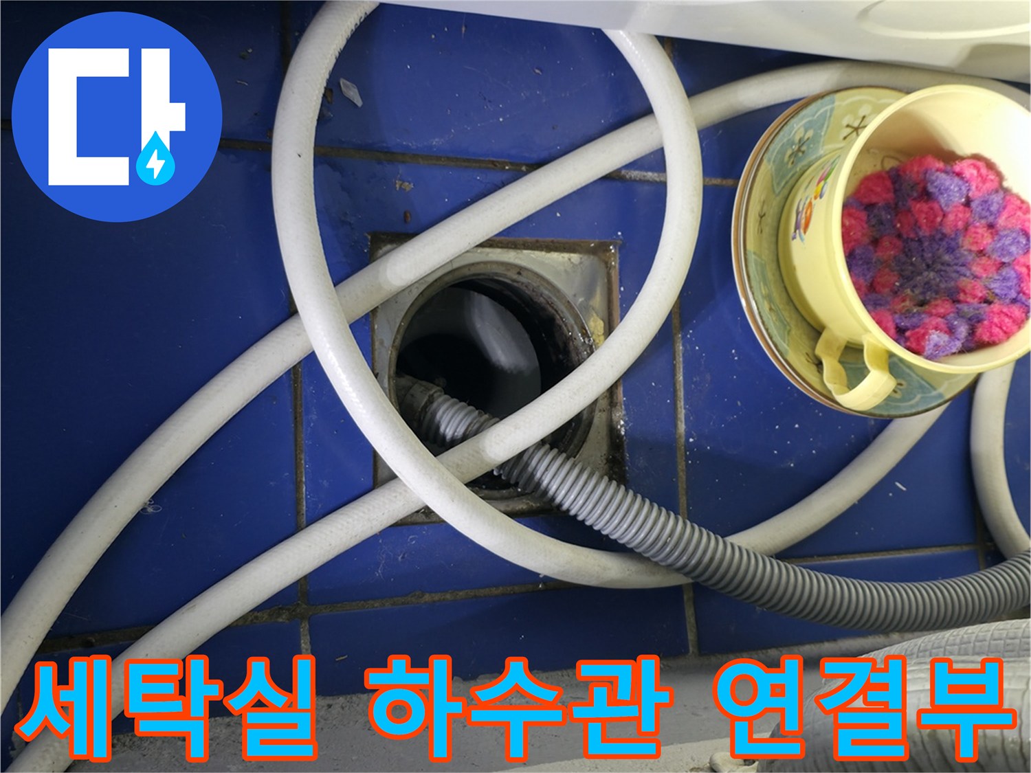 배수구-주변-타일-및-하수관-상태-점검