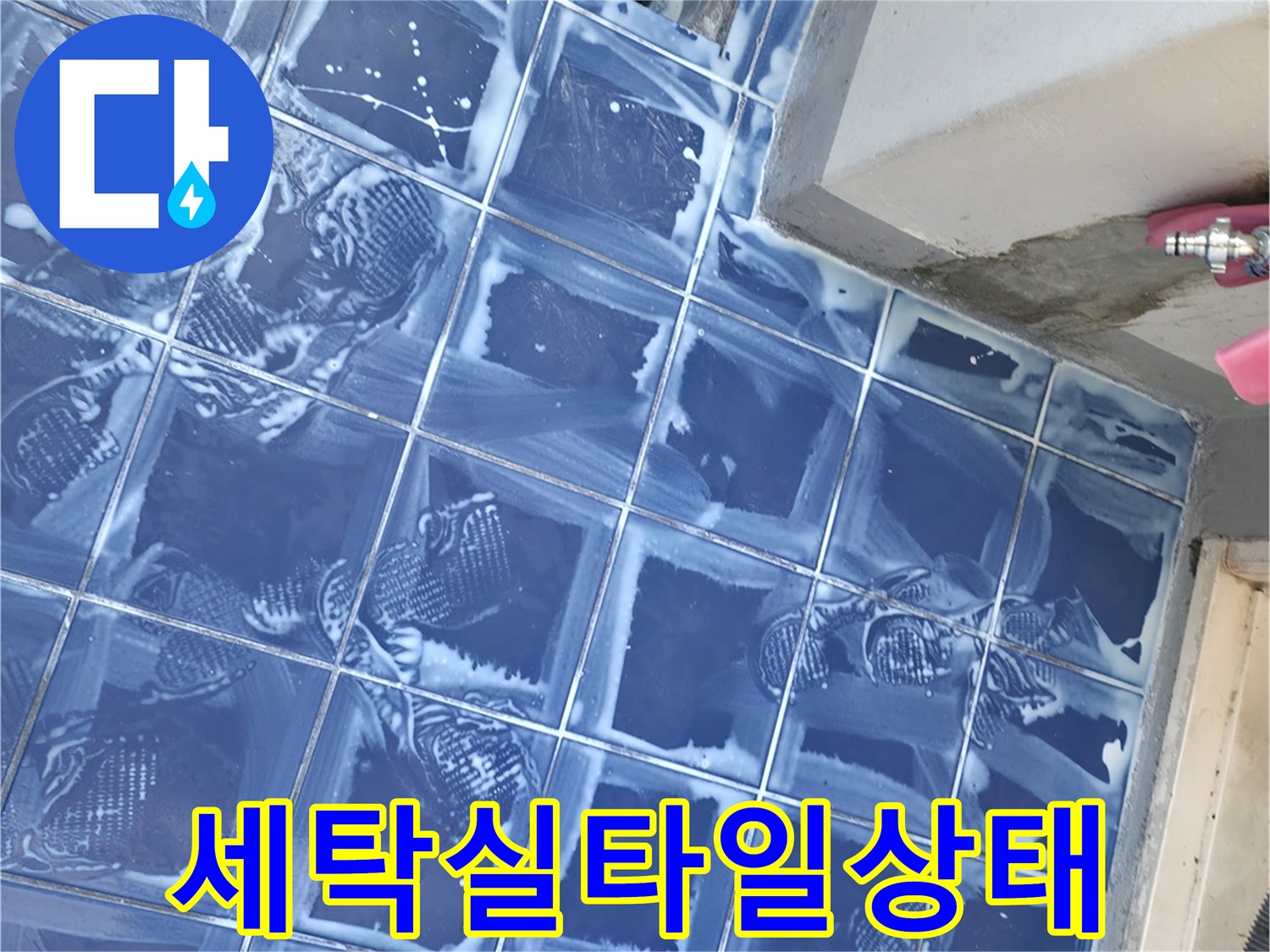 성동구-아파트-세탁실-배수구-주변-물기-확인