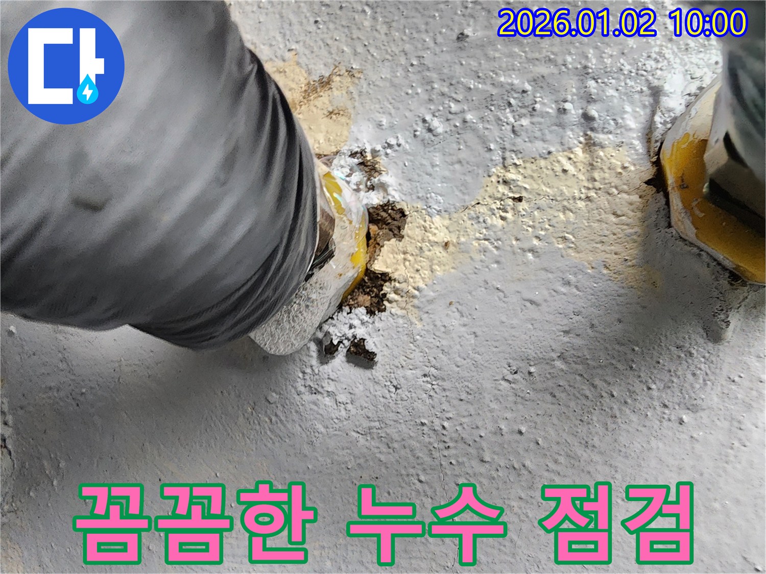 꼼꼼한 누수 점검 - 누수 전문가의 세심한 점검으로 문제 해결