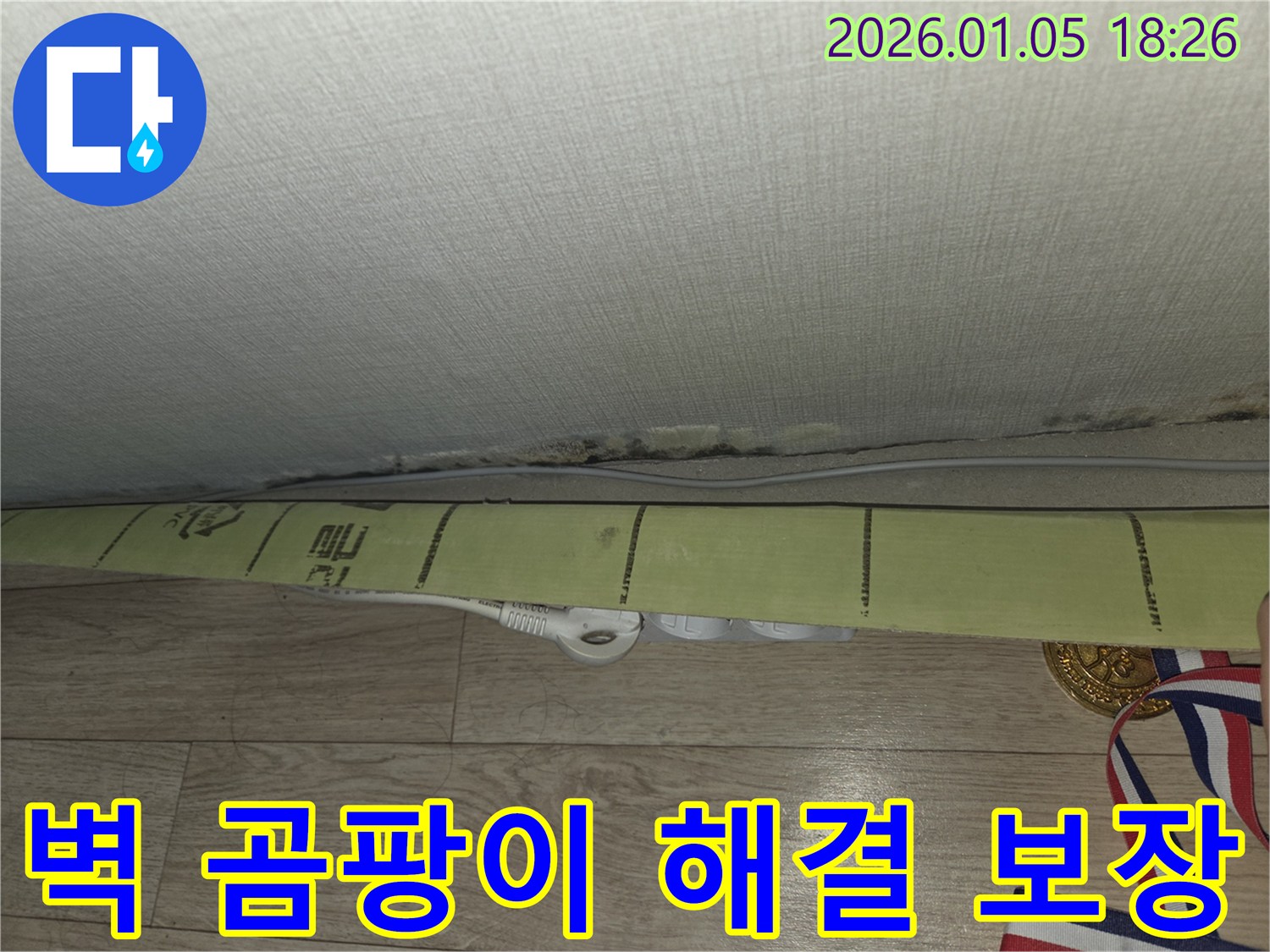 벽 곰팡이 - 해결 보장 - 안심 서비스