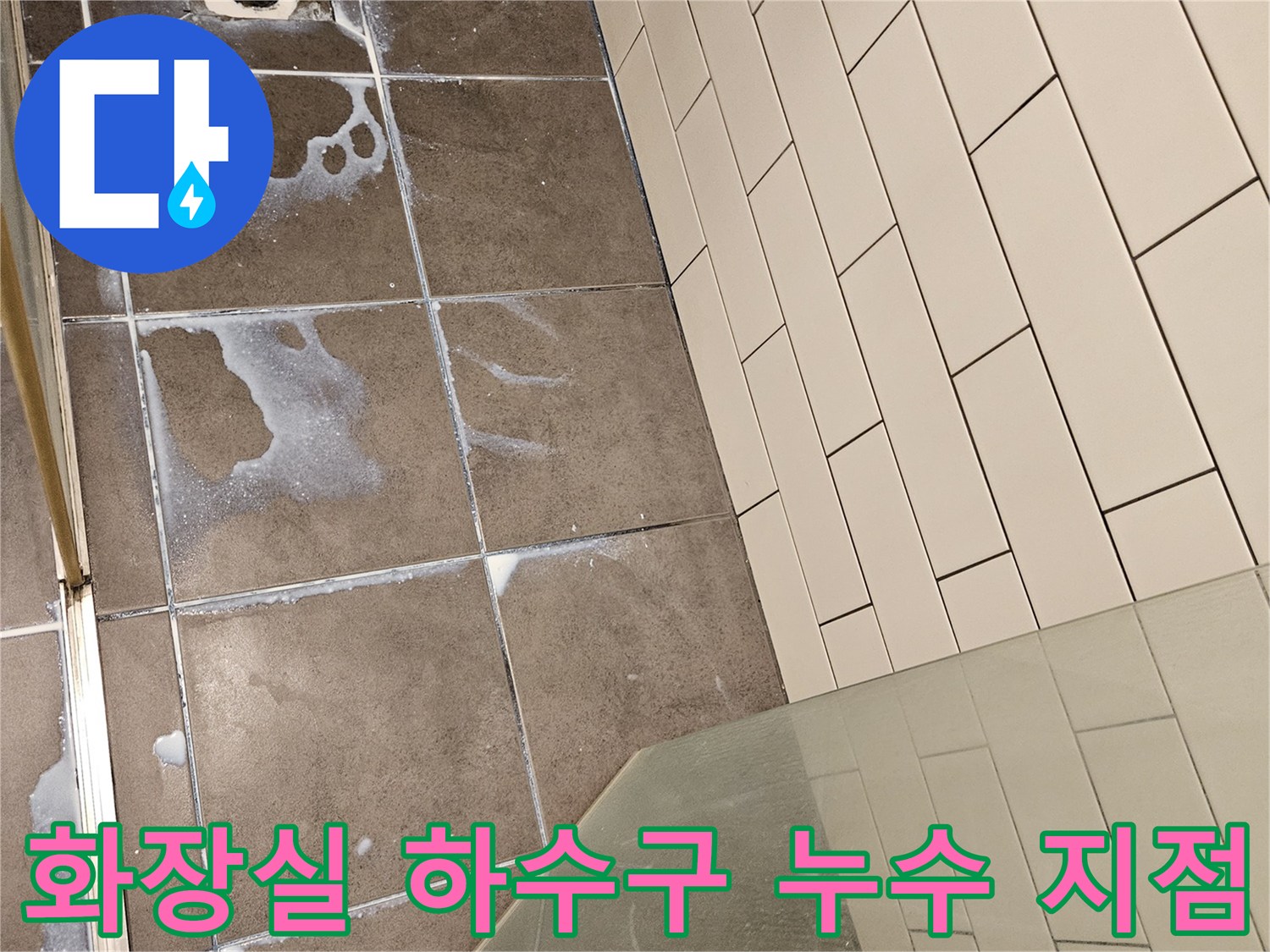 양천구 현장-하수구 주변 물샘 확인