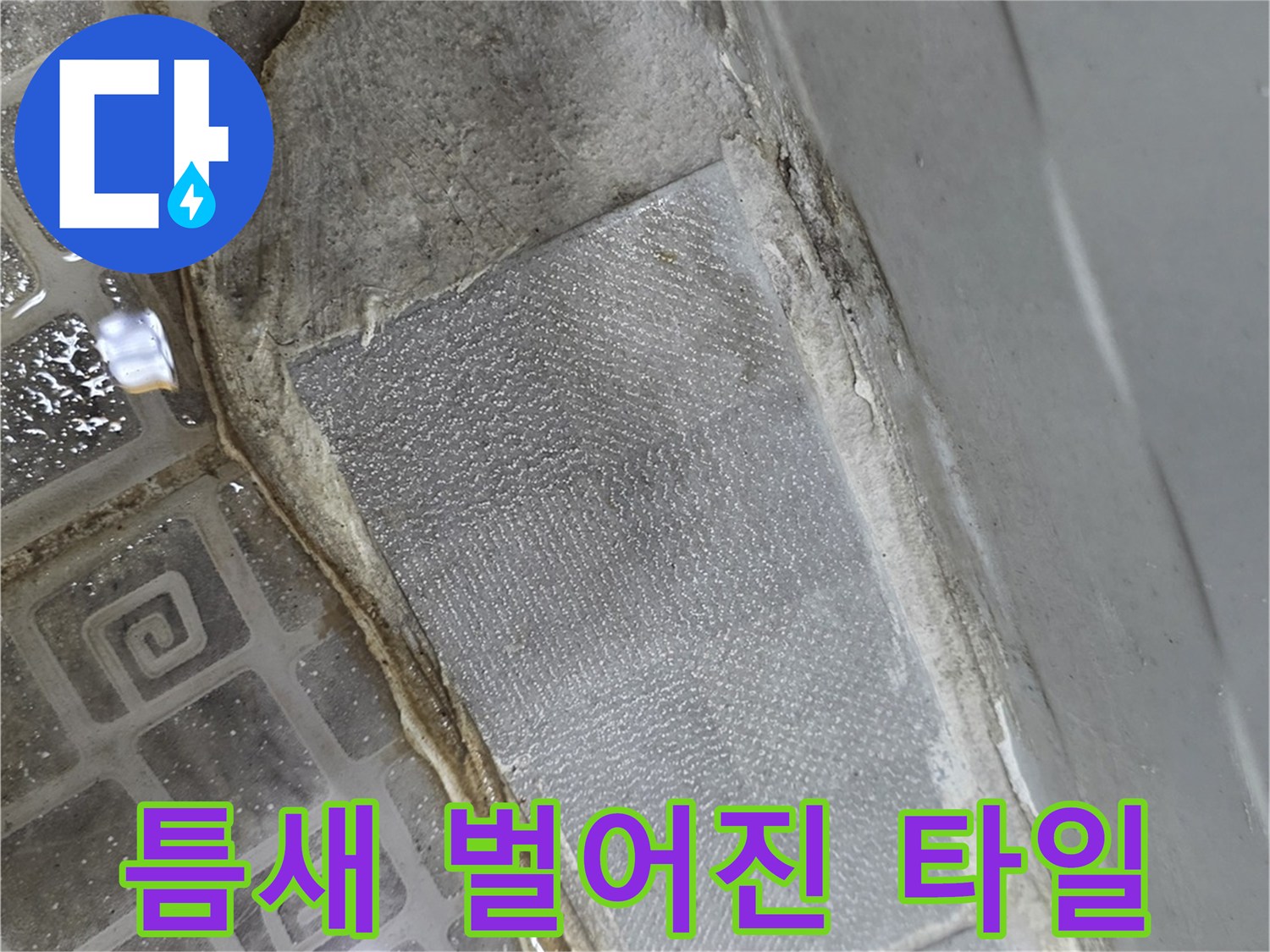 물이-스며들기-쉬운-벌어진-타일-경계면