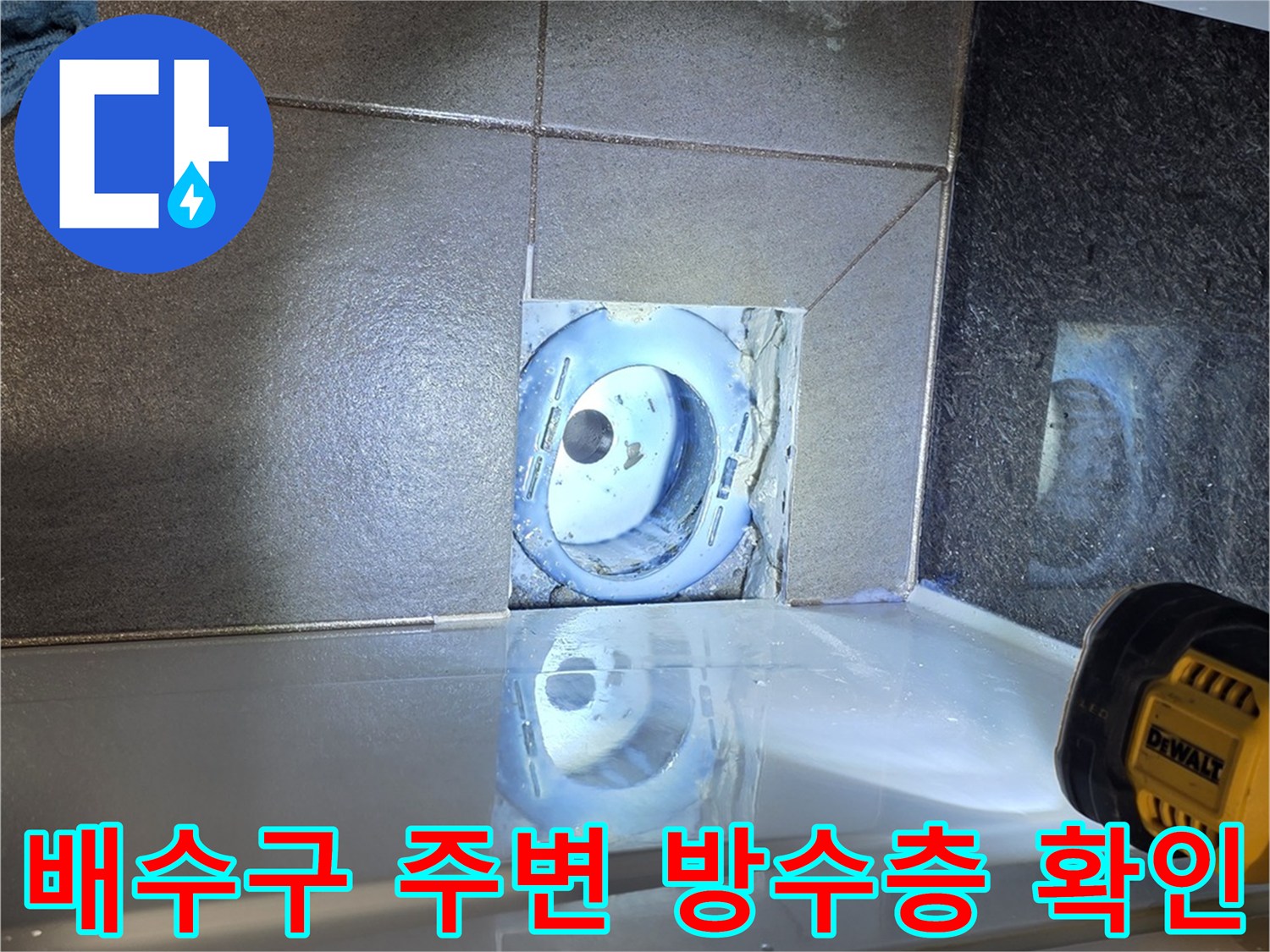 배수구-유가-제거-후-배관-주변-상태