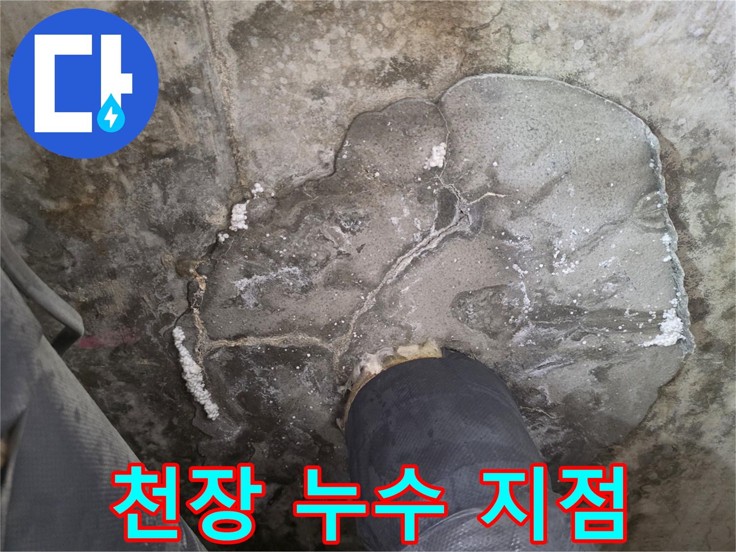 화장실-천장-슬라브-젖은-부위-및-오염상태