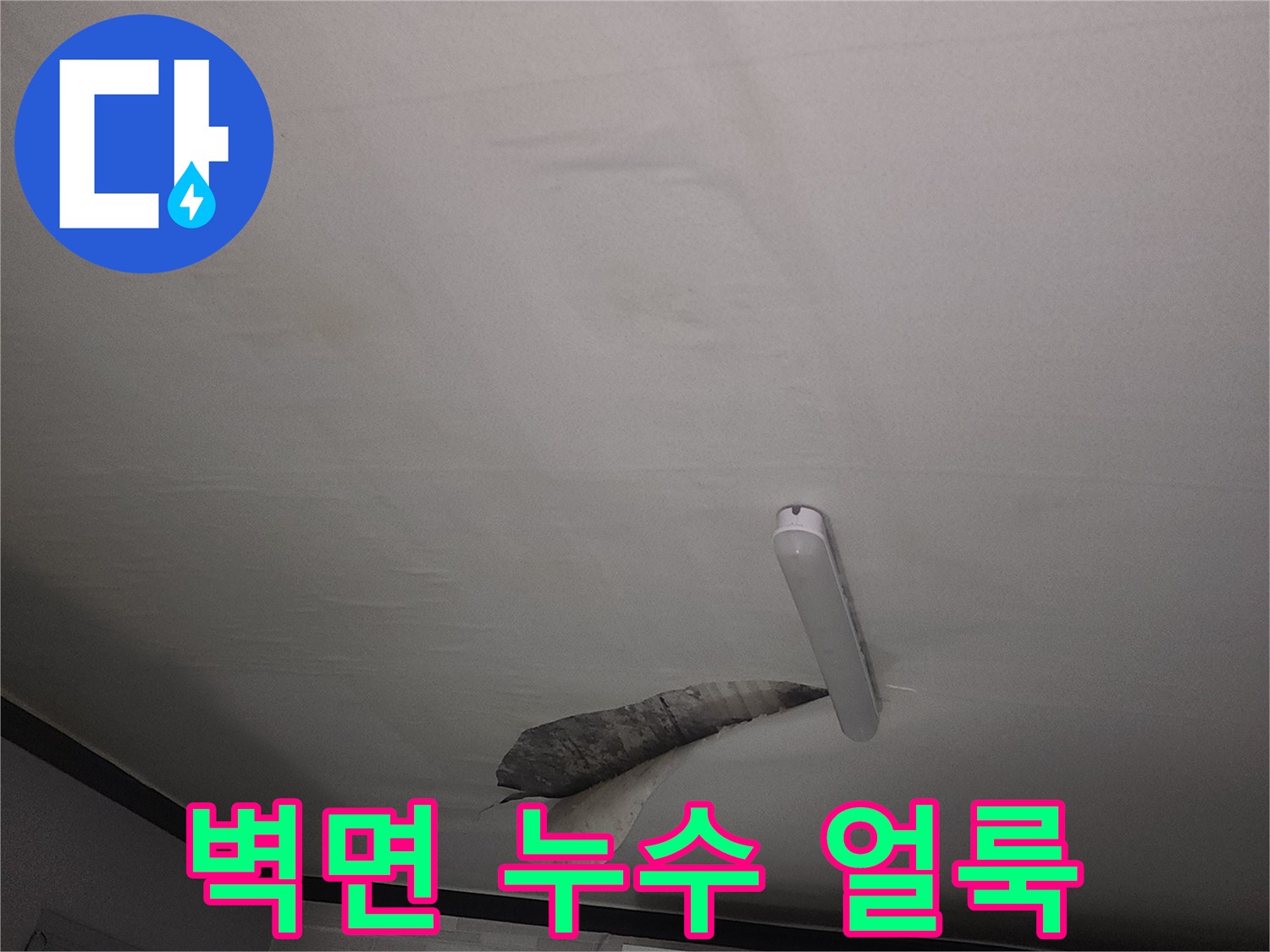 욕실-벽체-상단-습기로-인한-얼룩-현황