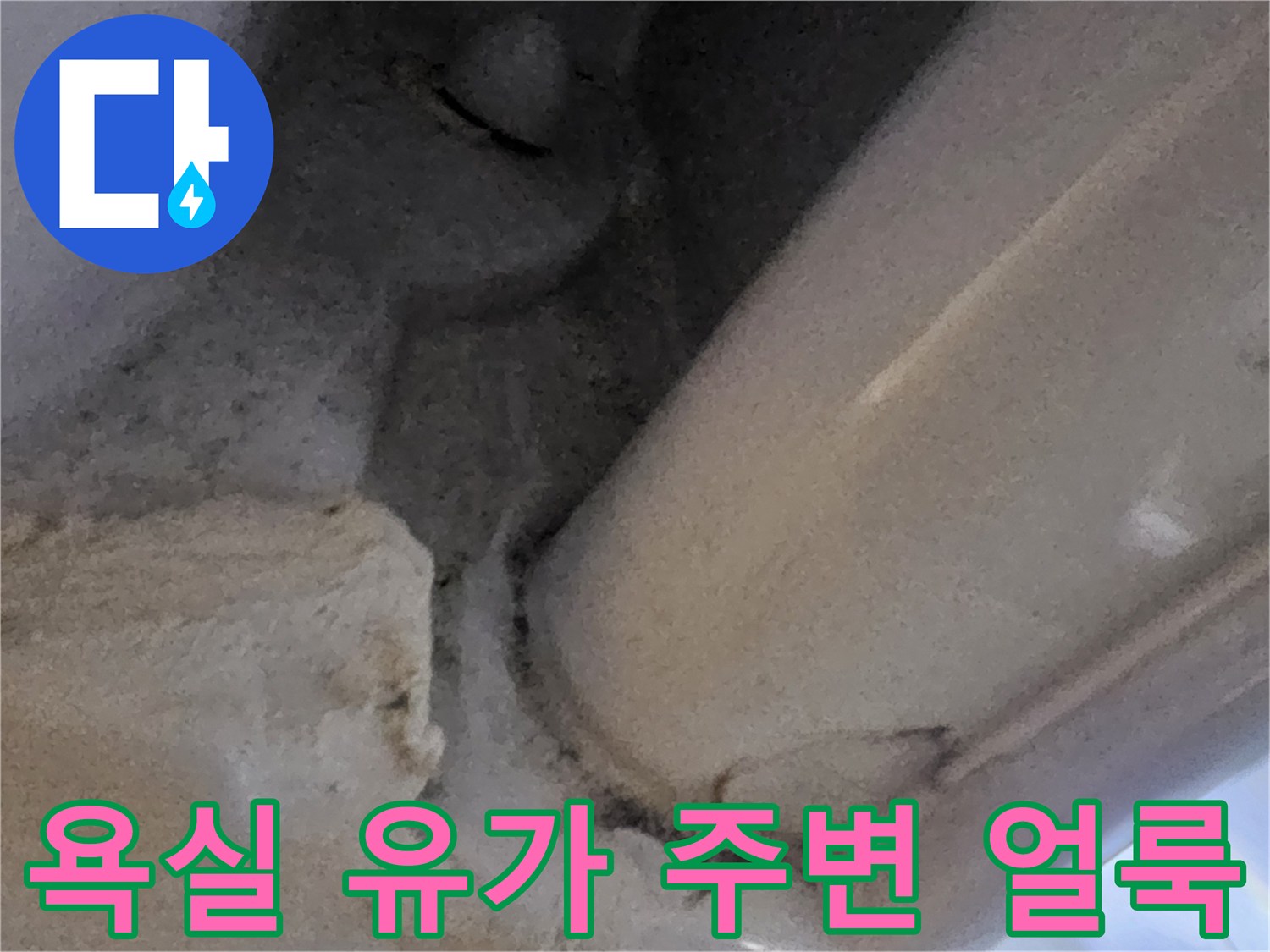 배수구-유가-주변의-습기-및-오염-상태
