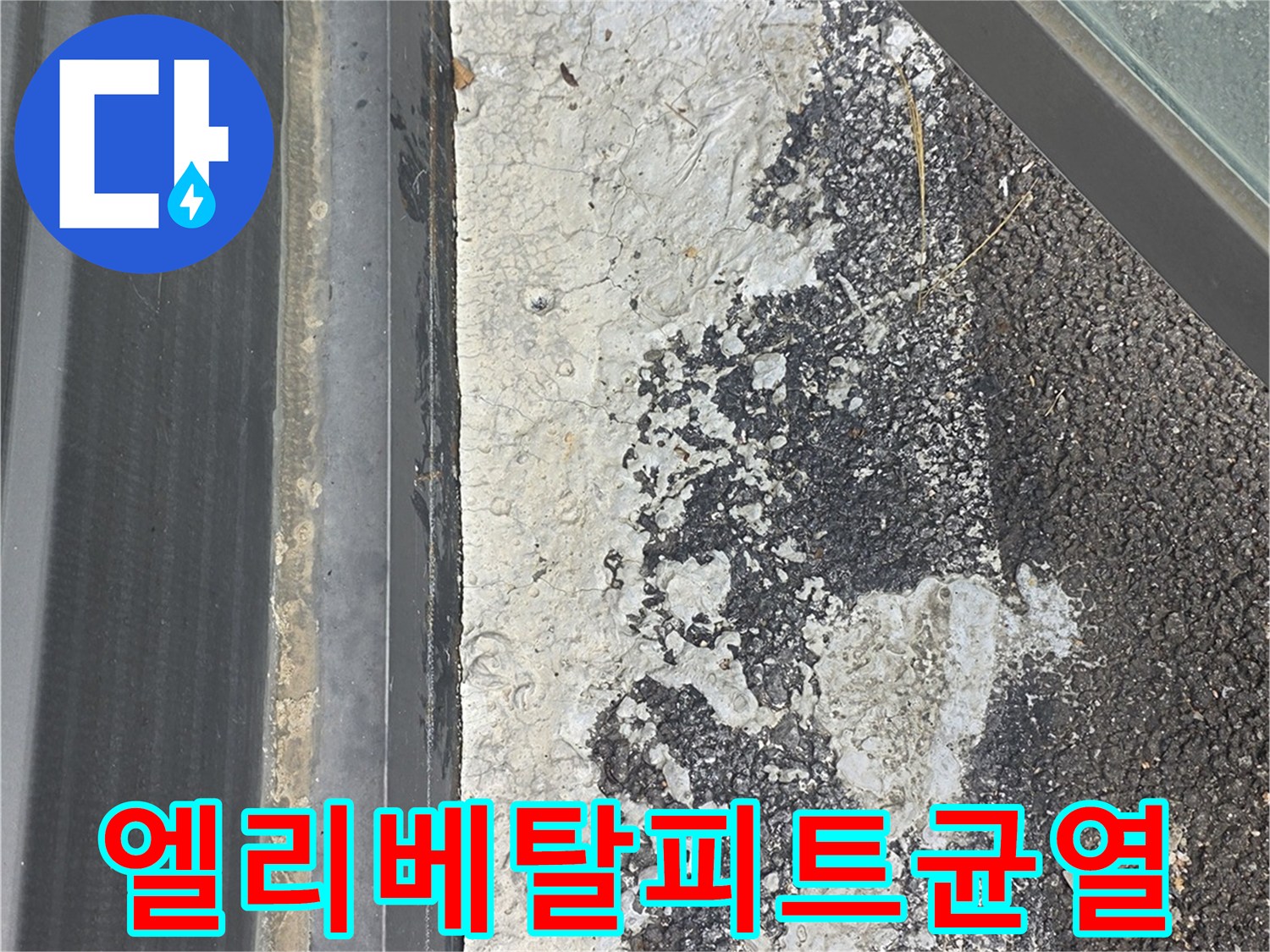 엘리베이터-피트-바닥-콘크리트-균열-상태