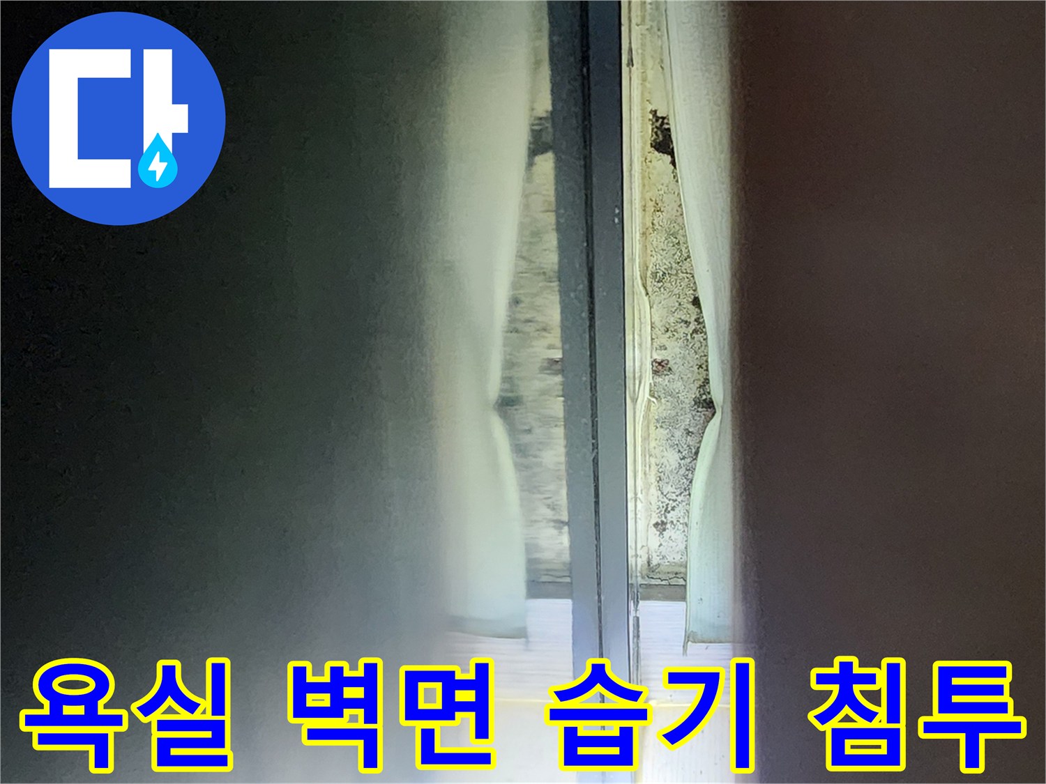 샤워부스-내측-벽면-물기-번짐-현상