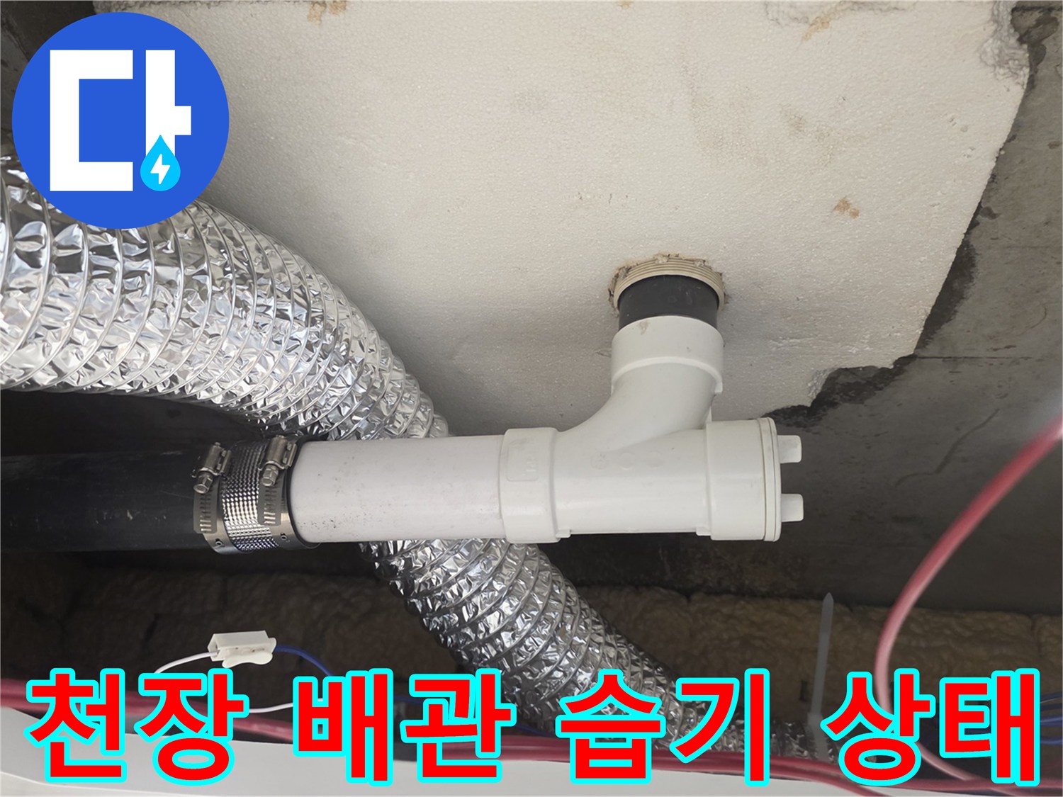 노원구-월계동-천장-배수관-습기-상태